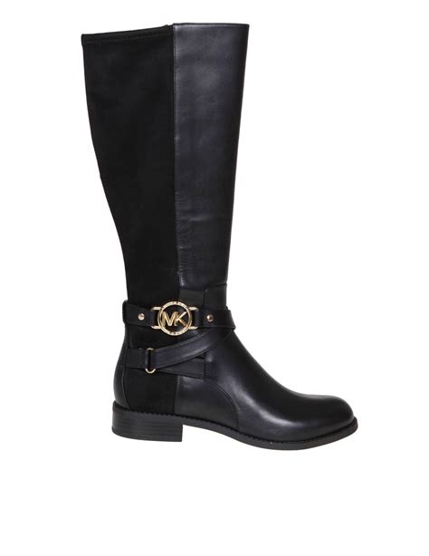 michael kors men's leather|Michael Kors leather boots.